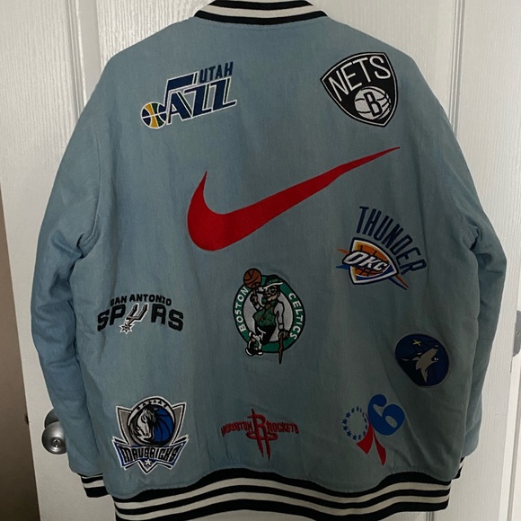 Unique NBA, Nike, and Supreme Style Bomber by Just Don - Picture 5 of 12